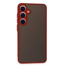 Samsung Galaxy S24 Kılıf Montreal Silikon Kapak - Kırmızı