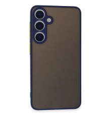 Samsung Galaxy S24 Kılıf Montreal Silikon Kapak - Lacivert