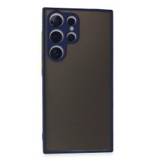 Samsung Galaxy S24 Ultra Kılıf Montreal Silikon Kapak - Lacivert