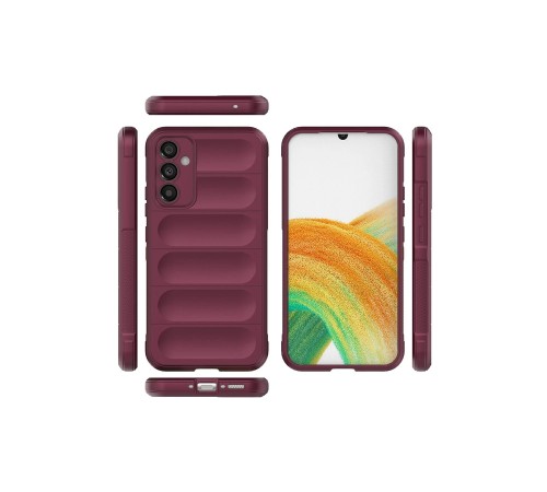 Samsung Galaxy A15 4G Kılıf Optimum Silikon - Bordo Samsung Galaxy A15 4G Kılıf Optimum Silikon - Bordo