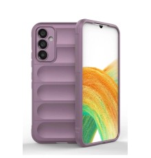 Samsung Galaxy A15 4G Kılıf Optimum Silikon - Mor