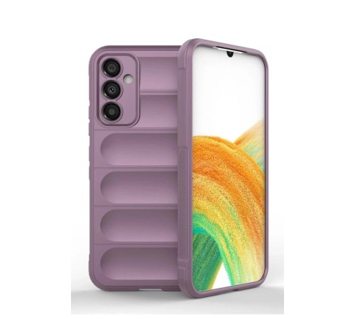 Samsung Galaxy A15 4G Kılıf Optimum Silikon - Mor Samsung Galaxy A15 4G Kılıf Optimum Silikon - Mor