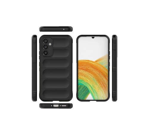 Samsung Galaxy A05S Kılıf Optimum Silikon - Siyah Samsung Galaxy A05S Kılıf Optimum Silikon - Siyah
