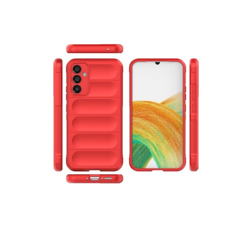 Samsung Galaxy A05S Kılıf Optimum Silikon - Kırmızı Samsung Galaxy A05S Kılıf Optimum Silikon - Kırmızı