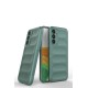 Samsung Galaxy A05S Kılıf Optimum Silikon - Koyu Yeşil