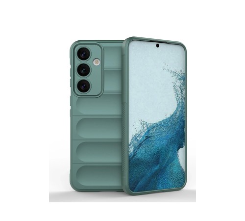 Samsung Galaxy S24 Kılıf Optimum Silikon - Koyu Yeşil Samsung Galaxy S24 Kılıf Optimum Silikon - Koyu Yeşil