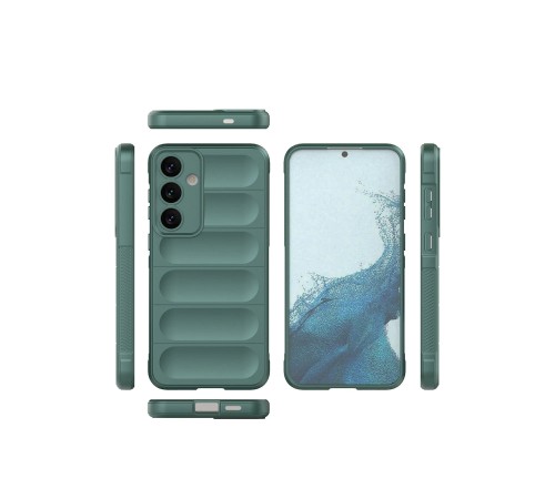 Samsung Galaxy S24 Kılıf Optimum Silikon - Koyu Yeşil Samsung Galaxy S24 Kılıf Optimum Silikon - Koyu Yeşil