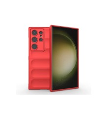 Samsung Galaxy S24 Ultra Kılıf Optimum Silikon - Kırmızı