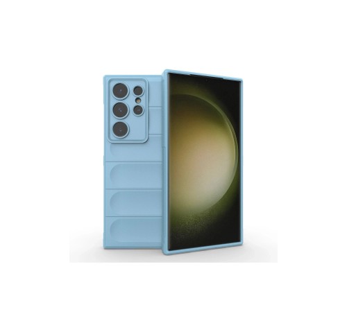 Samsung Galaxy S24 Ultra Kılıf Optimum Silikon - Sky Blue Samsung Galaxy S24 Ultra Kılıf Optimum Silikon - Sky Blue