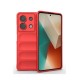 Xiaomi Poco X6 Kılıf Optimum Silikon - Kırmızı