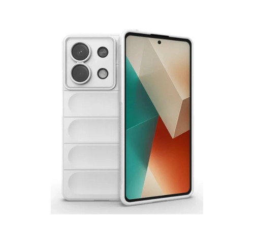 Xiaomi Poco X6 Kılıf Optimum Silikon - Krem Xiaomi Poco X6 Kılıf Optimum Silikon - Krem