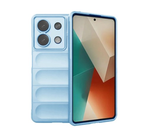 Xiaomi Poco X6 Kılıf Optimum Silikon - Sky Blue Xiaomi Poco X6 Kılıf Optimum Silikon - Sky Blue