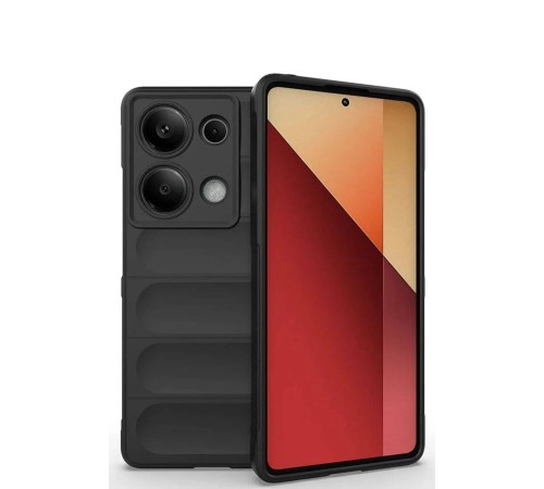 Xiaomi Redmi Note 13 Pro 4G Kılıf Optimum Silikon - Siyah Xiaomi Redmi Note 13 Pro 4G Kılıf Optimum Silikon - Siyah