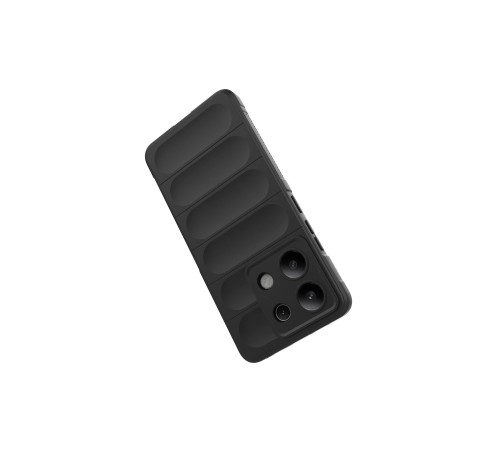 Xiaomi Redmi Note 13 Pro 4G Kılıf Optimum Silikon - Siyah Xiaomi Redmi Note 13 Pro 4G Kılıf Optimum Silikon - Siyah