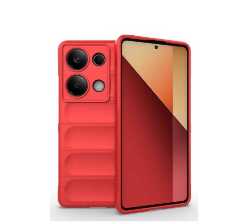 Xiaomi Redmi Note 13 Pro 4G Kılıf Optimum Silikon - Kırmızı Xiaomi Redmi Note 13 Pro 4G Kılıf Optimum Silikon - Kırmızı