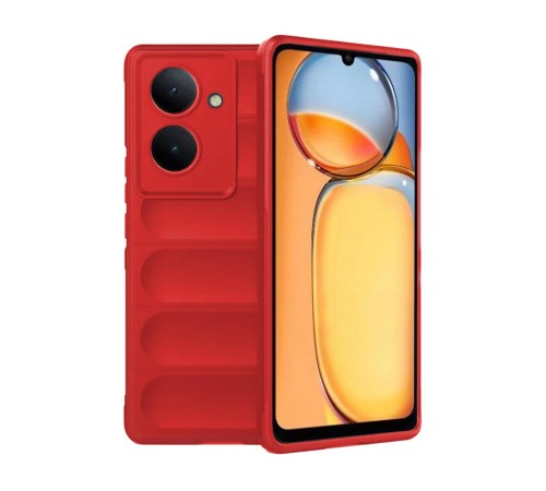Xiaomi Redmi 13C Kılıf Optimum Silikon - Kırmızı Xiaomi Redmi 13C Kılıf Optimum Silikon - Kırmızı