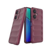 Vivo Y27 Kılıf Optimum Silikon - Bordo