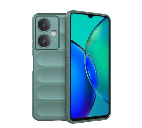 Vivo Y27 Kılıf Optimum Silikon - Koyu Yeşil Vivo Y27 Kılıf Optimum Silikon - Koyu Yeşil