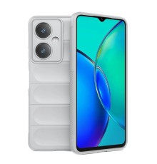 Vivo Y27 Kılıf Optimum Silikon - Krem
