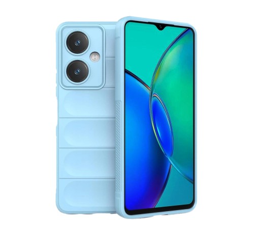 Vivo Y27 Kılıf Optimum Silikon - Sky Blue Vivo Y27 Kılıf Optimum Silikon - Sky Blue