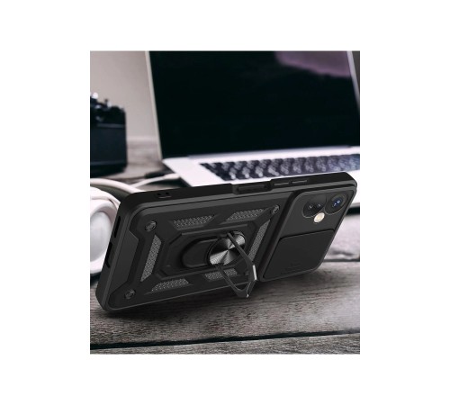 İnfinix Hot 30 4G Kılıf Pars Lens Yüzüklü Silikon - Yeşil İnfinix Hot 30 4G Kılıf Pars Lens Yüzüklü Silikon - Yeşil