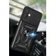 İnfinix Hot 30 5G Kılıf Pars Lens Yüzüklü Silikon - Gümüş