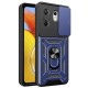 İnfinix Zero 30 4G Kılıf Pars Lens Yüzüklü Silikon - Lacivert