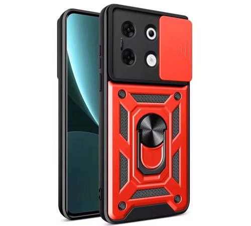 İnfinix Zero 30 5G Kılıf Pars Lens Yüzüklü Silikon - Kırmızı İnfinix Zero 30 5G Kılıf Pars Lens Yüzüklü Silikon - Kırmızı