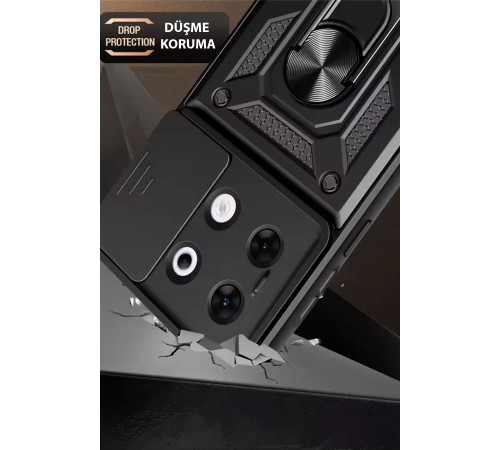 İnfinix Zero 30 5G Kılıf Pars Lens Yüzüklü Silikon - Kırmızı İnfinix Zero 30 5G Kılıf Pars Lens Yüzüklü Silikon - Kırmızı