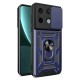 Xiaomi Poco X6 Pro Kılıf Pars Lens Yüzüklü Silikon - Lacivert