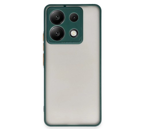Xiaomi Redmi Note 13 Pro 5G Kılıf Montreal Silikon Kapak - Yeşil Xiaomi Redmi Note 13 Pro 5G Kılıf Montreal Silikon Kapak - Yeşil