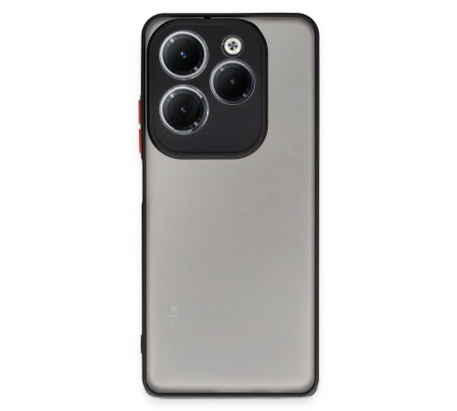 İnfinix Hot 40 Pro Kılıf Montreal Silikon Kapak - Siyah İnfinix Hot 40 Pro Kılıf Montreal Silikon Kapak - Siyah