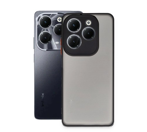 İnfinix Hot 40 Pro Kılıf Montreal Silikon Kapak - Siyah İnfinix Hot 40 Pro Kılıf Montreal Silikon Kapak - Siyah