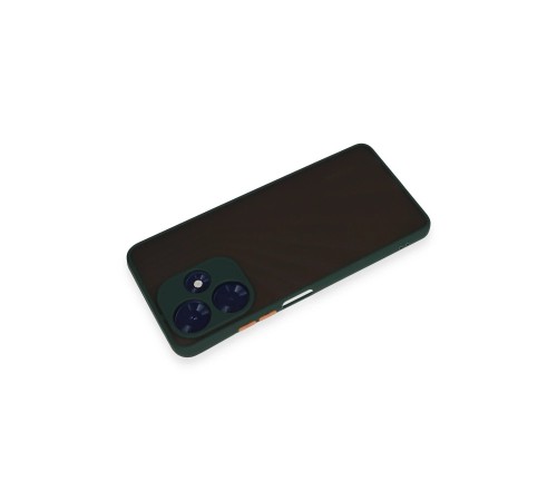 İnfinix Hot 30 4G Kılıf Montreal Silikon Kapak - Yeşil İnfinix Hot 30 4G Kılıf Montreal Silikon Kapak - Yeşil