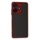 İnfinix Hot 30 4G Kılıf Montreal Silikon Kapak - Kırmızı
