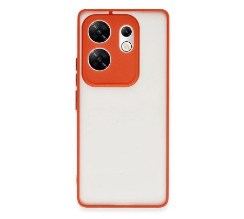 İnfinix Zero 30 4G Kılıf Montreal Silikon Kapak - Kırmızı İnfinix Zero 30 4G Kılıf Montreal Silikon Kapak - Kırmızı