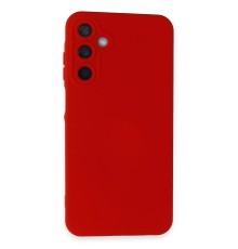 Samsung Galaxy A15 4G Kılıf Nano içi Kadife Silikon - Kırmızı