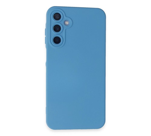 Samsung Galaxy A25 5G Kılıf Nano içi Kadife Silikon - Mavi Samsung Galaxy A25 5G Kılıf Nano içi Kadife Silikon - Mavi