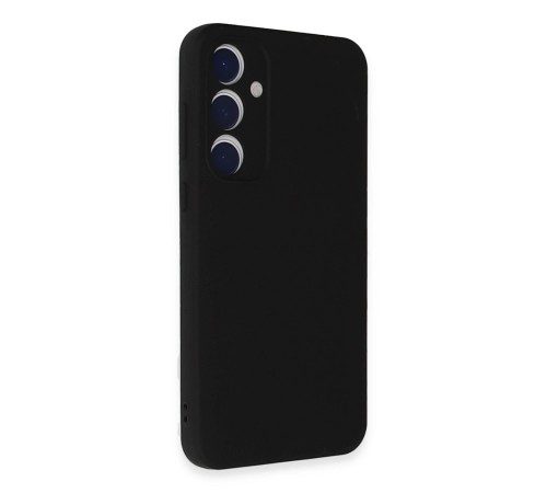 Samsung Galaxy A55 5G Kılıf Nano içi Kadife Silikon - Siyah Samsung Galaxy A55 5G Kılıf Nano içi Kadife Silikon - Siyah