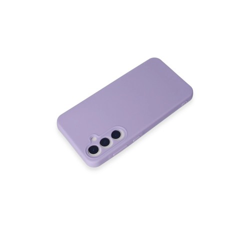 Samsung Galaxy A55 5G Kılıf Nano içi Kadife Silikon - Lila Samsung Galaxy A55 5G Kılıf Nano içi Kadife Silikon - Lila