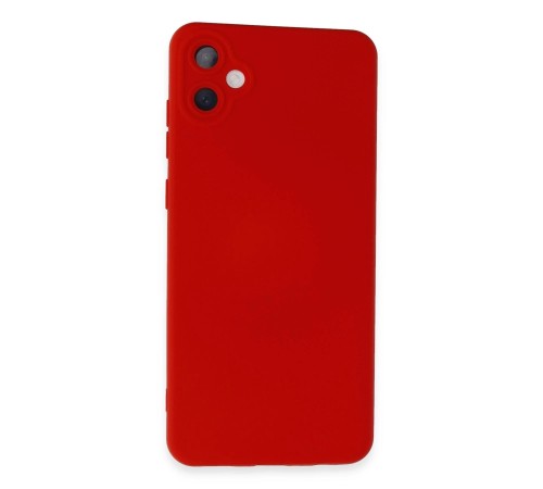 Samsung Galaxy A05 Kılıf Nano içi Kadife Silikon - Kırmızı Samsung Galaxy A05 Kılıf Nano içi Kadife Silikon - Kırmızı