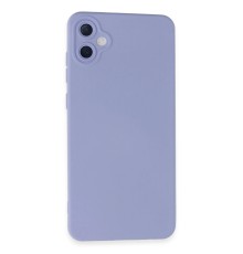 Samsung Galaxy A05 Kılıf Nano içi Kadife Silikon - Lila