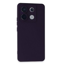 Xiaomi Redmi Note 13 Pro 5G Kılıf Nano içi Kadife Silikon - Mor