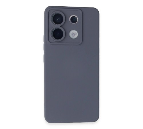 Xiaomi Redmi Note 13 Pro 5G Kılıf Nano içi Kadife Silikon - Gri Xiaomi Redmi Note 13 Pro 5G Kılıf Nano içi Kadife Silikon - Gri