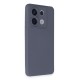 Xiaomi Redmi Note 13 Pro 5G Kılıf Nano içi Kadife Silikon - Gri