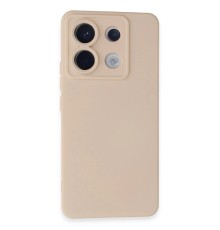 Xiaomi Redmi Note 13 Pro 5G Kılıf Nano içi Kadife Silikon - Pudra