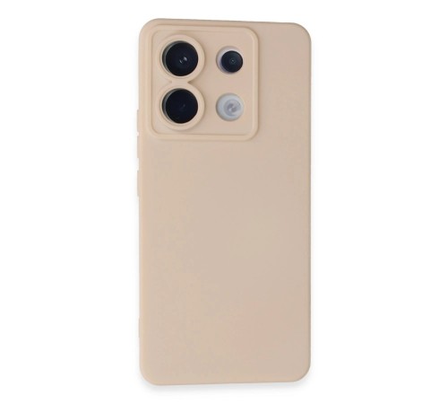 Xiaomi Redmi Note 13 Pro 5G Kılıf Nano içi Kadife Silikon - Pudra Xiaomi Redmi Note 13 Pro 5G Kılıf Nano içi Kadife Silikon - Pudra