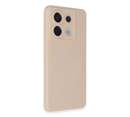 Xiaomi Redmi Note 13 Pro 5G Kılıf Nano içi Kadife Silikon - Pudra Xiaomi Redmi Note 13 Pro 5G Kılıf Nano içi Kadife Silikon - Pudra