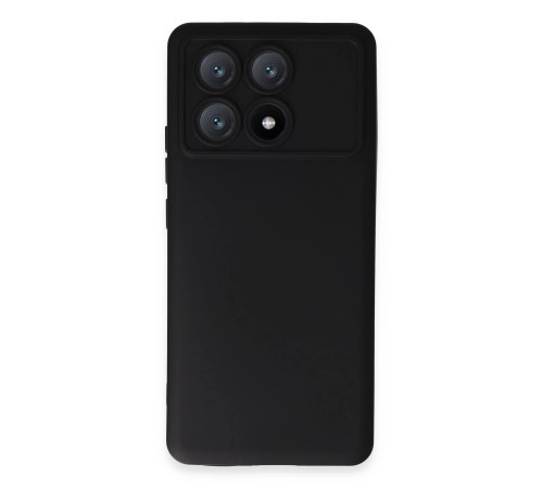 Xiaomi Poco X6 Pro Kılıf Nano içi Kadife Silikon - Siyah Xiaomi Poco X6 Pro Kılıf Nano içi Kadife Silikon - Siyah