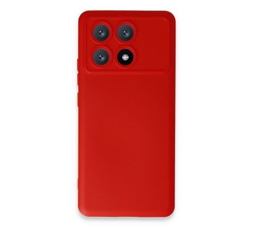 Xiaomi Poco X6 Pro Kılıf Nano içi Kadife Silikon - Kırmızı Xiaomi Poco X6 Pro Kılıf Nano içi Kadife Silikon - Kırmızı
